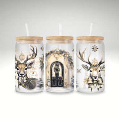 Glass can cup